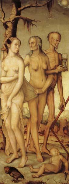 Hans Baldung Grien The Three Ages and Death oil painting picture
